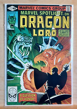 Marvel Spotlight on Dragon Lord #5 (1980) Frank Miller Cover FN