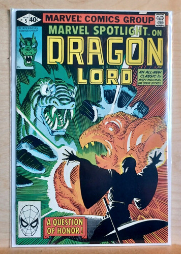 Marvel spotlight dragon - marvel, on