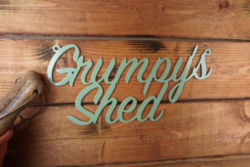 Grumpys shed steel - shed', metal