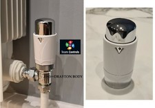 Teams TRV Thermostatic Radiator Valve Sensor Head fits Drayton TRV4 Body TCHEAD