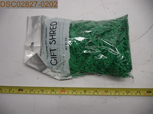 Qty gift shred emerald - 12:,