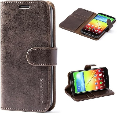 Case flip leather wallet - case,