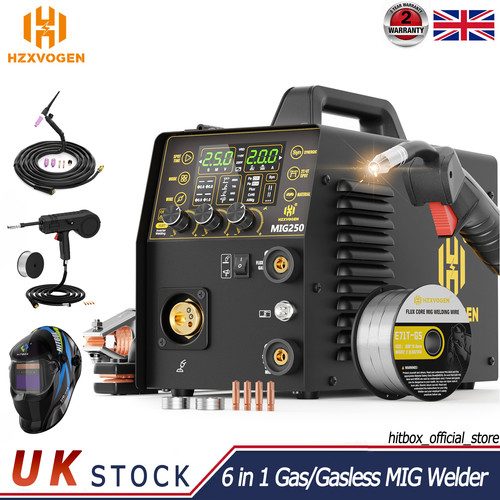 Mig welder 250amp - 6, in