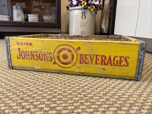 Vintage johnsons target wooden - johnsons,