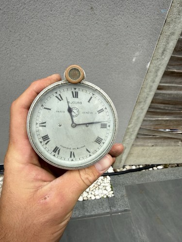 Vintage car clock - vintage,