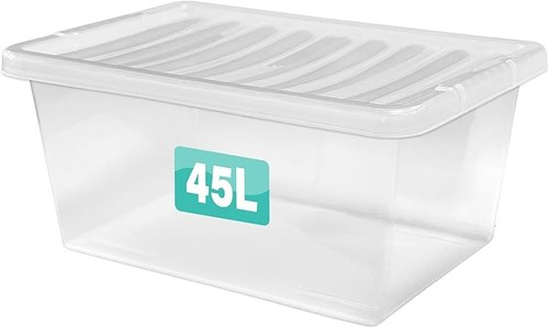 Litre clear plastic - 1,