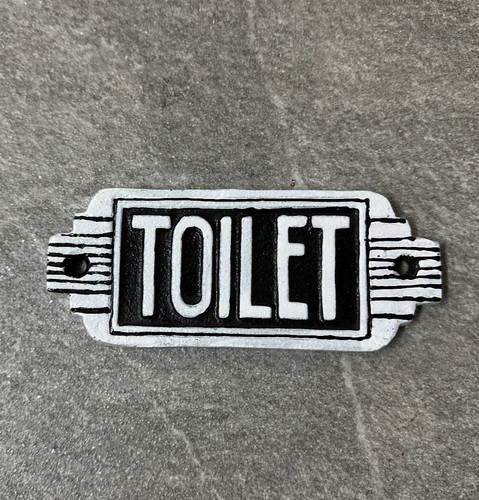 Art deco toilet sign - art,