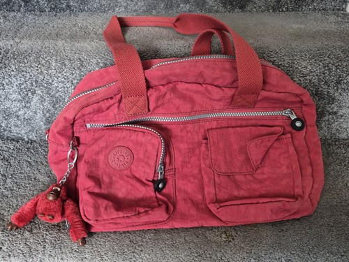 Kipling red crinkle nylon - kipling,