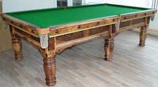 9ft burr walnut snooker - burr,