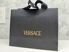 Versace 10"x8"x4" Empty Black