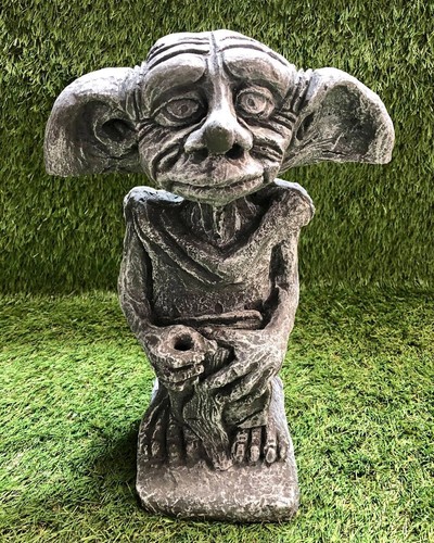 Concrete wizard house elf - concrete,