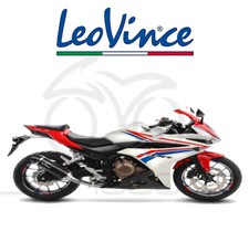Leovince Lv One Evo Exhaust Terminal Honda Cbr 500 R 2020 2021 Black/Carbon