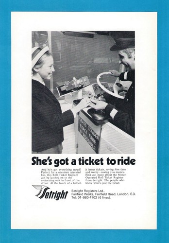 Old advert 1970 - advert,