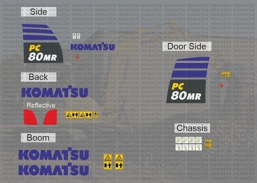 Komatsu 80mr digger - komatsu, 80mr-5