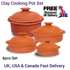 Clay Pot for Cooking & Serving