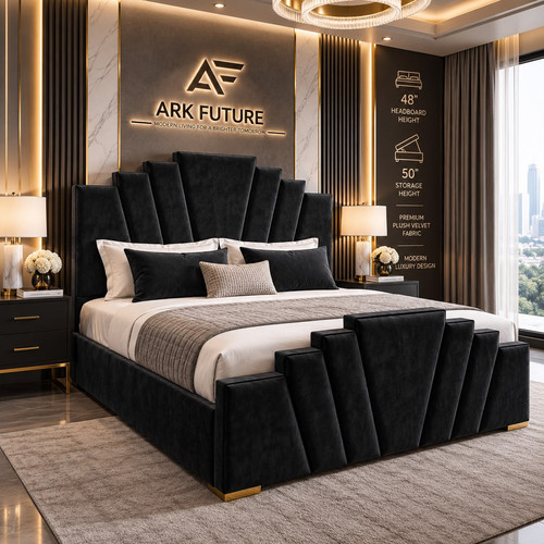 Ottoman bed frame - ottoman, with