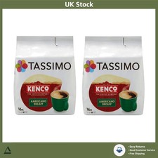 Kenco Americano Decaf T Discs - 32 Dark Roast Pods for Tassimo Coffee Machines