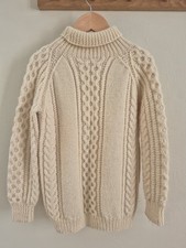 Hand knitted pure wool - hand,