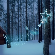 Christmas Lights Falling Shooting Star 320 LED Waterfall Tree Decoration Cool