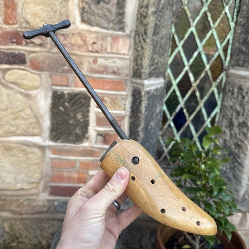 Vintage wooden shoe stretcher - vintage,
