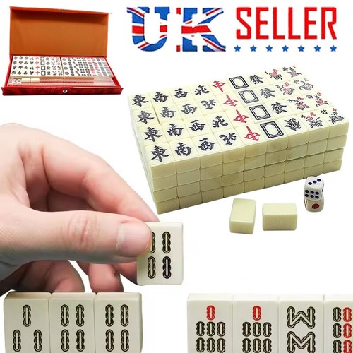 Vintage chinese mahjong set - vintage,
