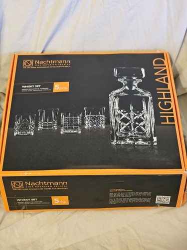 Nachtmann highland whisky set - highland,