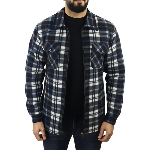 Mens fleece shirt lumberjack - fleece,