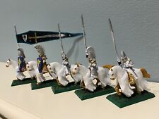 High Elf Silver Helms x4 + Silver Helm Hero - Warhammer Metal Games Workshop