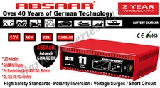 Absaar 12v 11a - 12v, duty