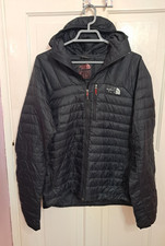 The North Face Summit Series 800 Pro Jacket Black Quilt Coat Mens Size M Medium