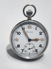 WW11 Helvetia military issue pocket watch GWO