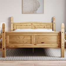 Corona King Size Bed High Foot