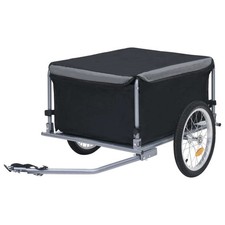 Bike Trailer Black and Grey 65