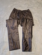 Leatherotics Real Leather Leggings Brand New Size 36 Stunning Quality Size 16