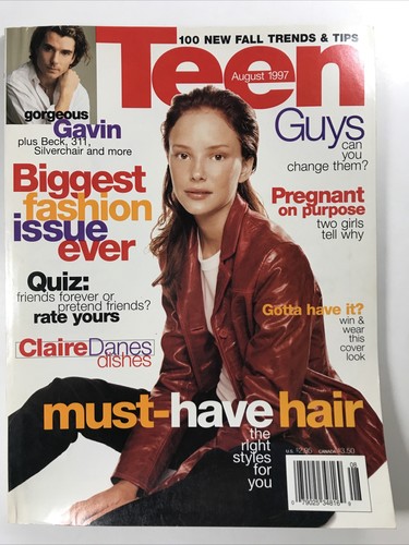 Teen magazine august - teen,