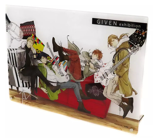 Given acrylic display panel - given,
