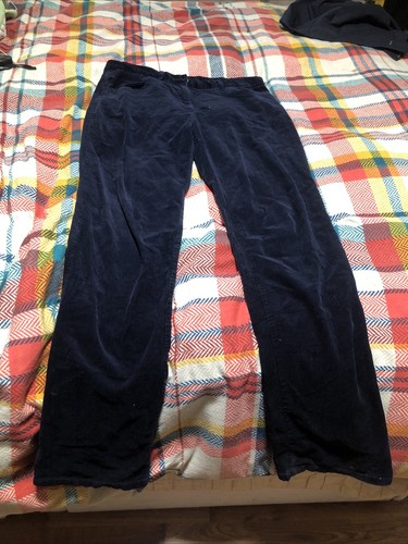 Ladies navy corduroy - navy, m&s