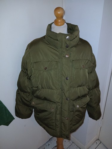 Gant khaki puffer jacket - khaki, size