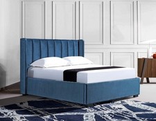 Ottoman storage panel plush