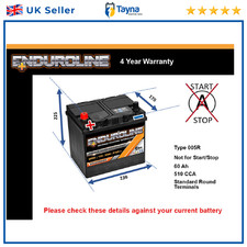 Car Battery 005R Enduroline