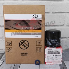 Genuine Toyota MR2 Intermediate Service Kit 5W30 Oil Filter & Washer 90915-YZZM3