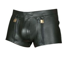 MEN'S REAL LEATHER RESTRAINTS