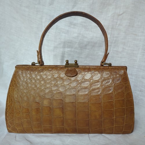 Vintage genuine crocodile - genuine,