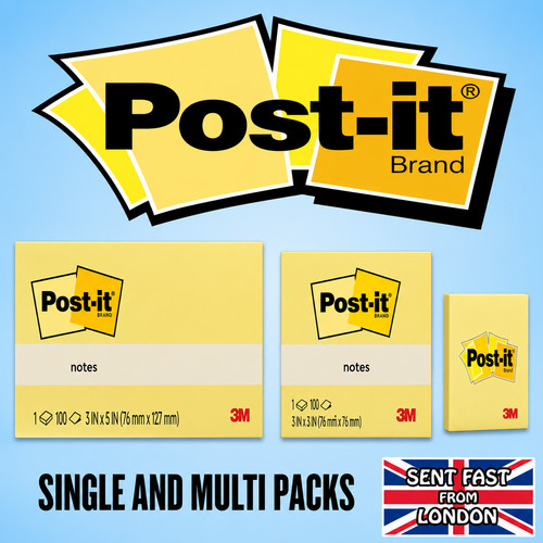 Genuine post notes - post-it,