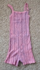 Zara one piece lilac/pink playsuit size UK M (10) worn once 