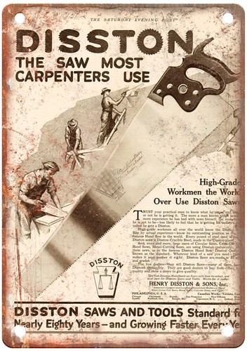 Vintage 1919 henry disston - 1919,