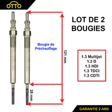 2 Glow Plugs Designed For