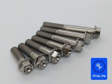 M8 Titanium hex head flange bolt Ti road / race bolts screws 8mm