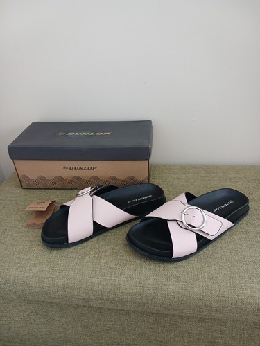 Dunlop women pink sliders - women's,