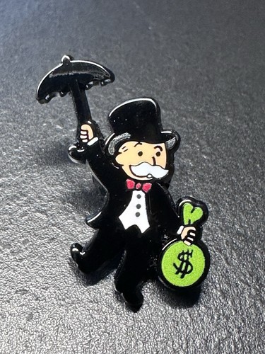 Monopoly enamel pin badge - mr.,